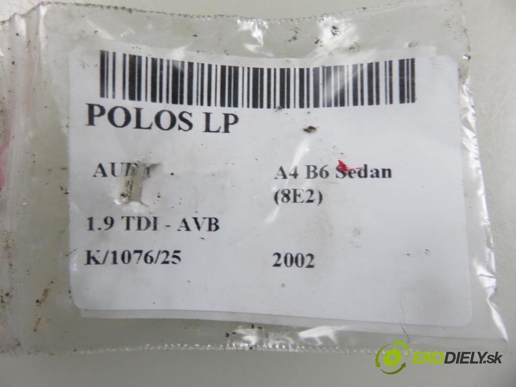 AUDI A4 (8E2, B6) SEDAN 2002 74,00 1.9 TDI PD 101 - AVB 1896,00 Poloos LP 8E0407272S