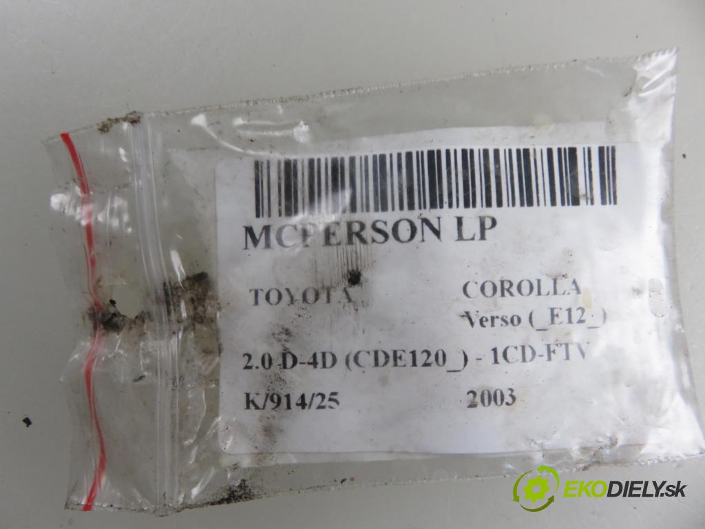 TOYOTA COROLLA Verso (_E12_) MINIVAN 2003 66,00 2.0 D-4D (CDE120_) - 1CD-FTV 1995,00 MCPERSON LP 