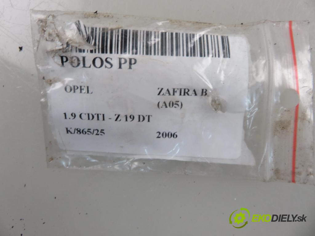 OPEL ZAFIRA B (A05) MINIVAN 2006 88,00 1.9 CDTI 8V 120 - Z 19 DT 1910,00 Poloos PP 