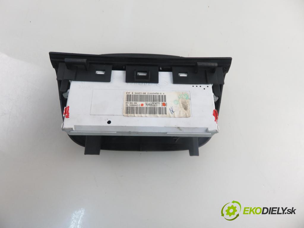 PEUGEOT 307 SW (3H) KOMBI 2002 79,00 2.0 HDI 110 - RHS 1997,00 ZOBRAZIT: 9646652577