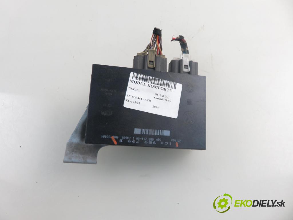 SKODA OCTAVIA I Combi (1U5) KOMBI 2004 74,00 1.9 TDI 4x4 - ATD 1896,00 MODUL komfortu 1C0959799B