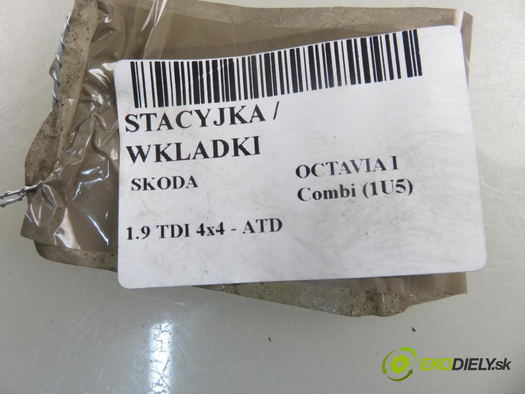 SKODA OCTAVIA I Combi (1U5) KOMBI 2004 74,00 1.9 TDI 4x4 - ATD 1896,00 spinačka 4B0905851C (Spínacia skrinka)
