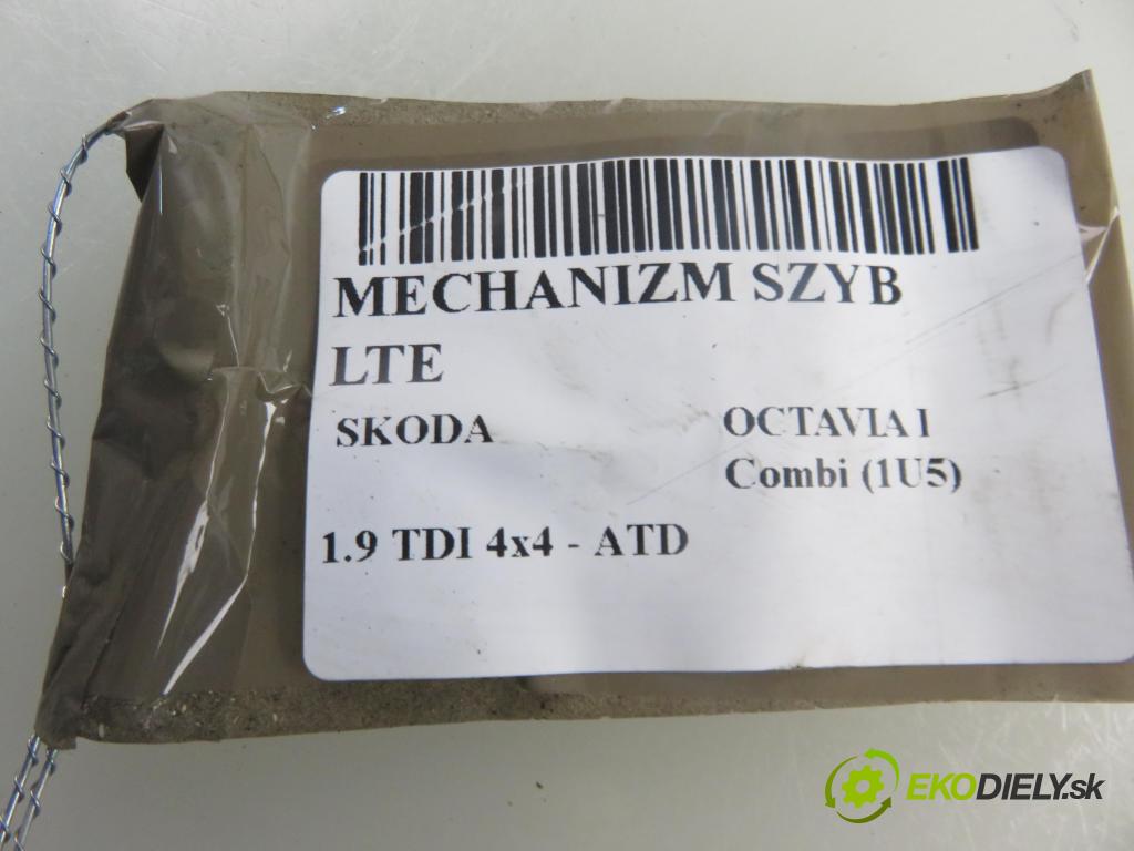 SKODA OCTAVIA I Combi (1U5) KOMBI 2004 74,00 1.9 TDI 4x4 - ATD 1896,00 mechanismus oken LTE 1U4889401G