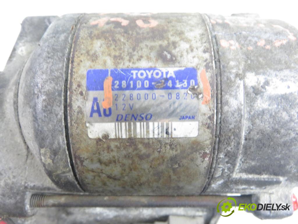 TOYOTA RAV 4 I (_A1_) SUV 1998 95,00 2.0 4WD - 3S-FE 1998,00 Štartér 2810074130 ; 2280000820 (Štartér)