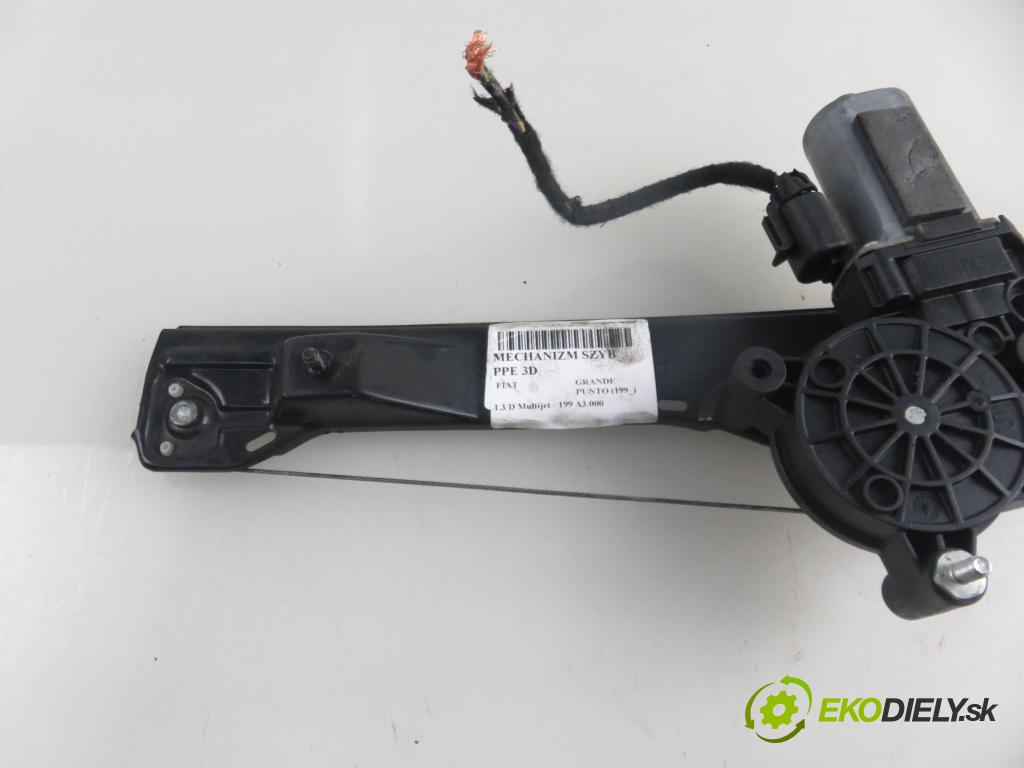 FIAT GRANDE PUNTO (199_) HB 2006 66,00 1.3 D Multijet 90 - 199 A3.000 1248,00 mechanismus oken PPE 3D 517867280