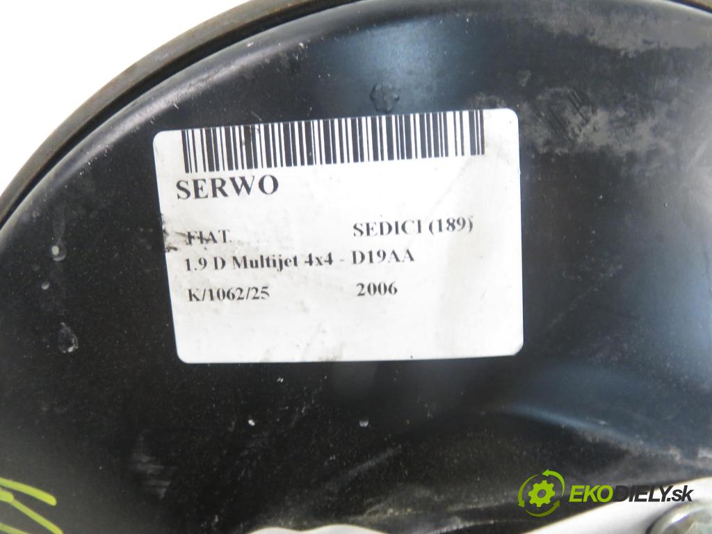 FIAT SEDICI (189_) CROSSOVER 2006 88,00 1.9 D Multijet 120 4x4 - D19AA 1910,00 Posilovač 0204051436 (Servočerpadlo)