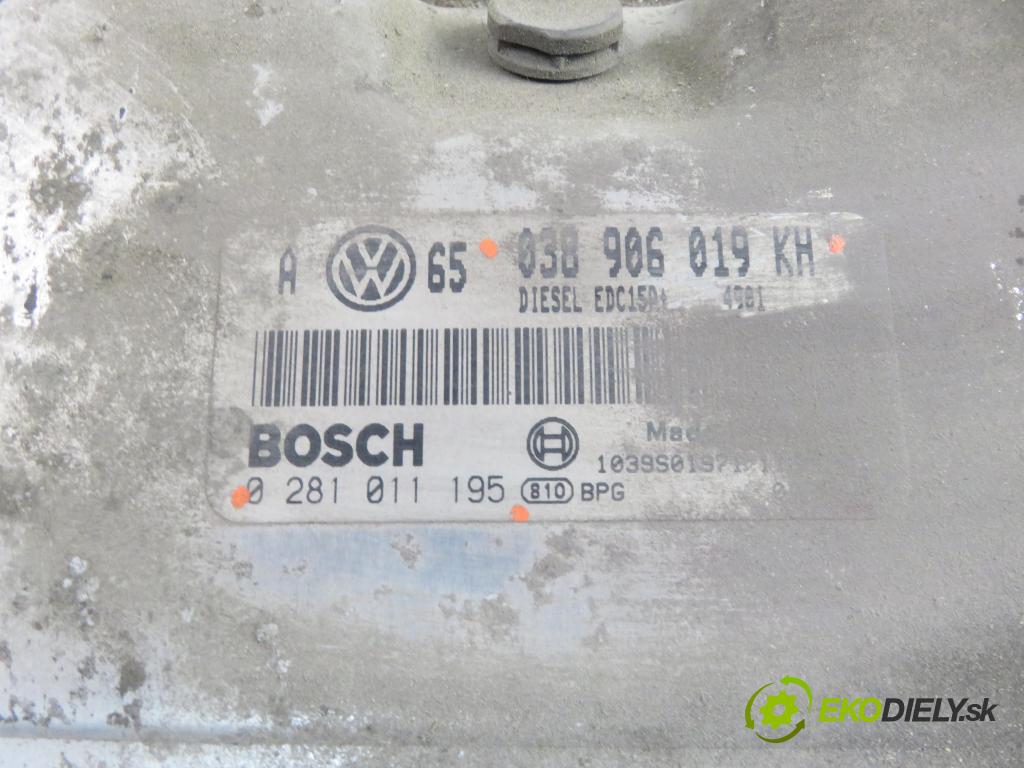 SKODA OCTAVIA I Combi (1U5) KOMBI 2004 74,00 1.9 TDI 4x4 - ATD 1896,00 Riadiaca jednotka Motor 0281011195 ; 038906019KH