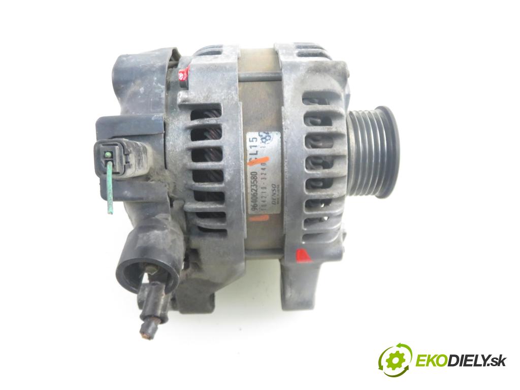 PEUGEOT 206 liftback (2A/C) HB 2002 51,00 1.4 HDi - 8HX (DV4TD) 1398,00 Alternátor 1042103240 ; 9640623580 (Alternátor)