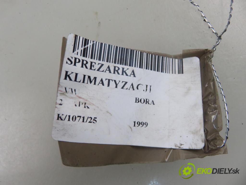VW BORA (1J2) SEDAN 1999 85,00 2 - APK 1984,00 KOMPRESOR: klimatizácie 1J0820803F (Kompresor klimatizácie)