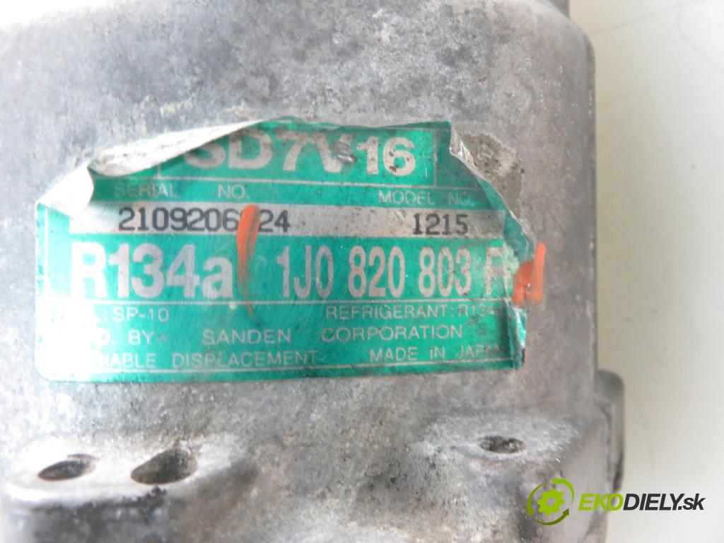 VW BORA (1J2) SEDAN 1999 85,00 2 - APK 1984,00 KOMPRESOR: klimatizácie 1J0820803F (Kompresor klimatizácie)