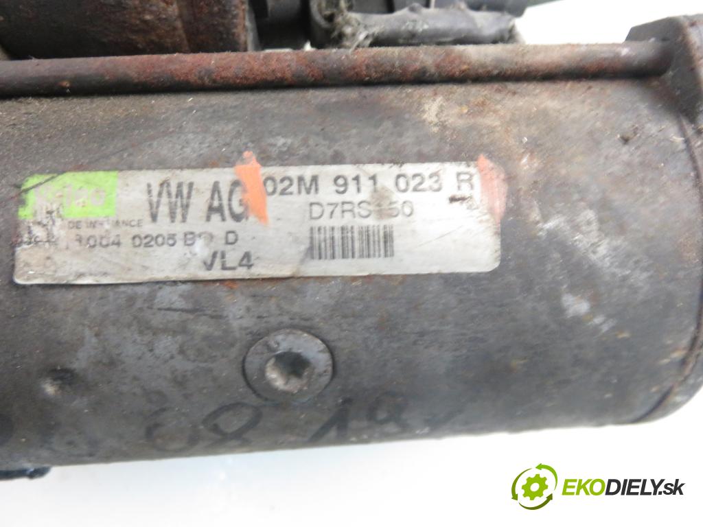 SKODA OCTAVIA I Combi (1U5) KOMBI 2004 74,00 1.9 TDI 4x4 - ATD 1896,00 Štartér 02M911023R (Štartér)