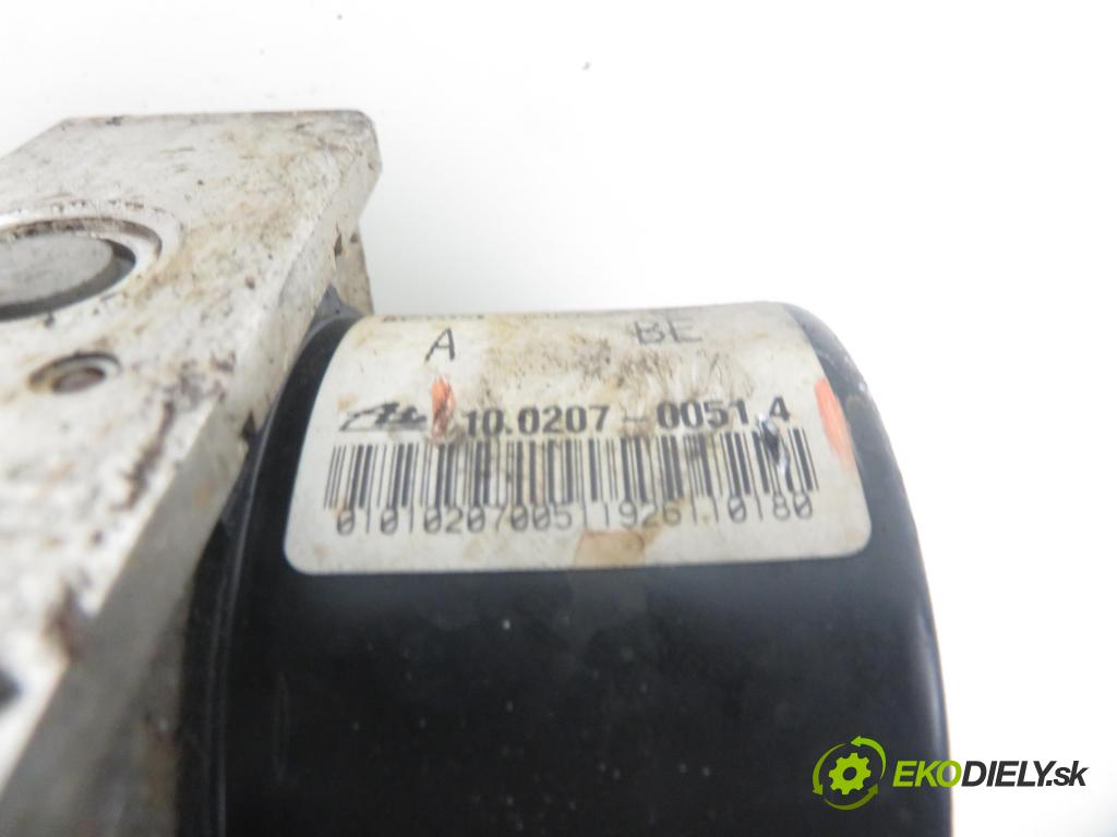 MAZDA 2 (DY) HB 2006 50,00 1.4 CD - F6JB 1399,00 Pumpa ABS 10097001173 ; 10020700514 (Pumpa ABS)