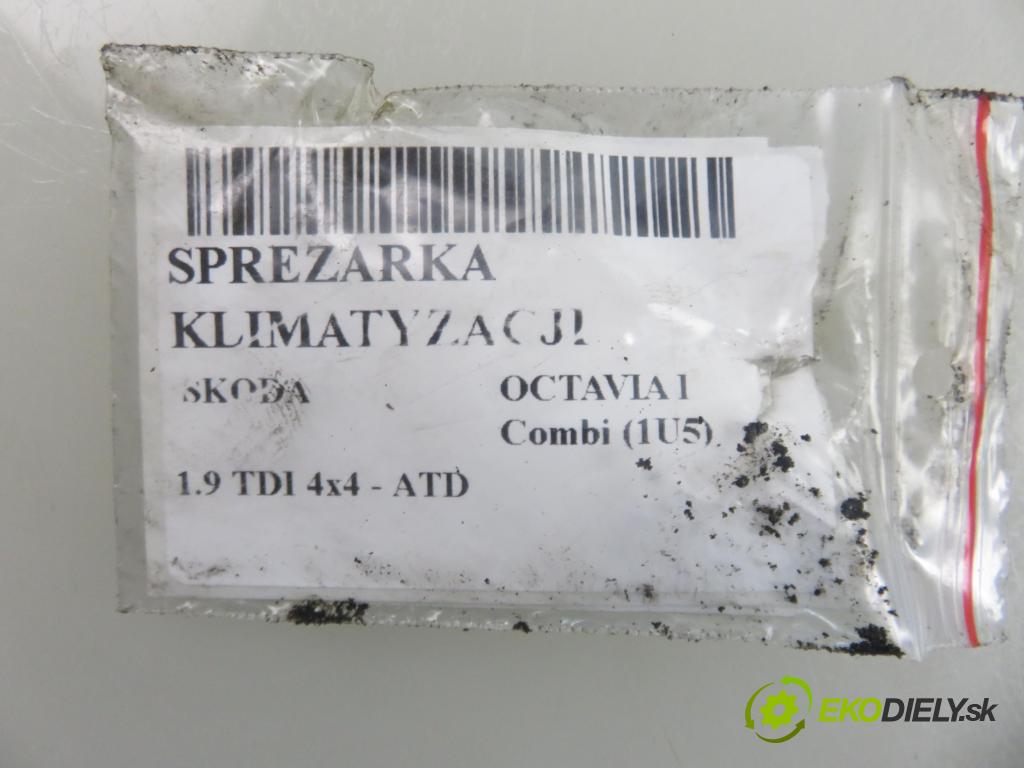 SKODA OCTAVIA I Combi (1U5) KOMBI 2004 74,00 1.9 TDI 4x4 - ATD 1896,00 KOMPRESOR: klimatizácie 1J0820803K (Kompresor klimatizácie)