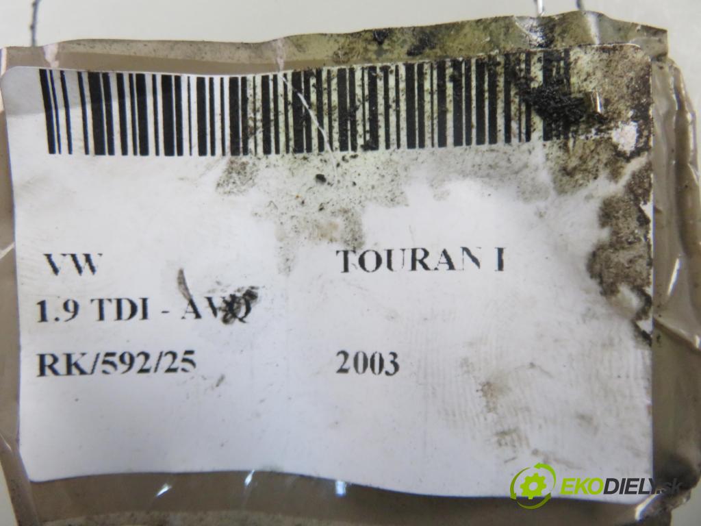 VW TOURAN (1T1, 1T2) MINIVAN 2003 74,00 1.9 TDI PD 100 - AVQ 1896,00 Webasto 1K0815065J (Webasto (nezávislé topení))