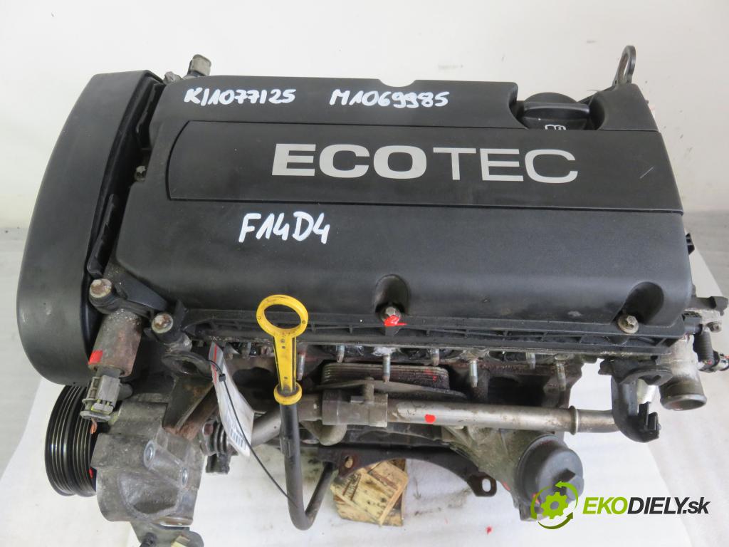 CHEVROLET AVEO / KALOS liftback (T250, T255) HB 2008 74,00 1.4 - 101  F14D4 1399,00 motor BENZÍN F14D4