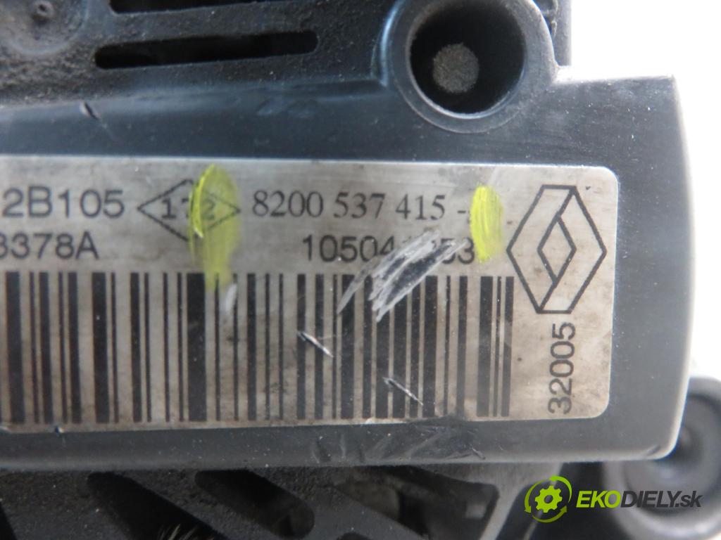 RENAULT KANGOO (KC0/1_) KOMBIVAN 2006 60,00 1.5 dCi 80 - K9K 702 1461,00 Alternátor 8200537415 (Alternátor)