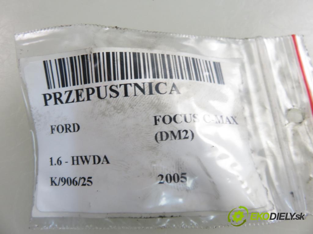 FORD FOCUS C-MAX (DM2) MINIVAN 2005 74,00 1.6 - HWDA 1596,00 Škrtiaca klapka VP4F9U9E928BA ; VP2S6U9E927F ; 2S6UFA (Škrtiaca klapka)