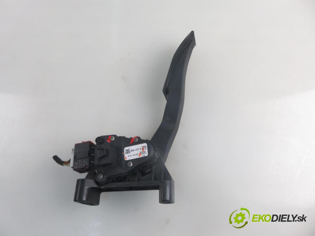 OPEL ASTRA H Kombi (A04) KOMBI 2006 110,00 1.9 CDTI - Z 19 DTH 1910,00 Potenciometer plynu 9157998BK ; 6PV00811200 (Potenciometer plynového pedálu)