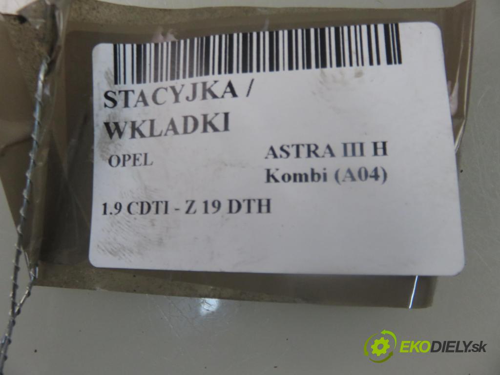 OPEL ASTRA H Kombi (A04) KOMBI 2006 110,00 1.9 CDTI - Z 19 DTH 1910,00 spinačka N0501881 (Spínacia skrinka)
