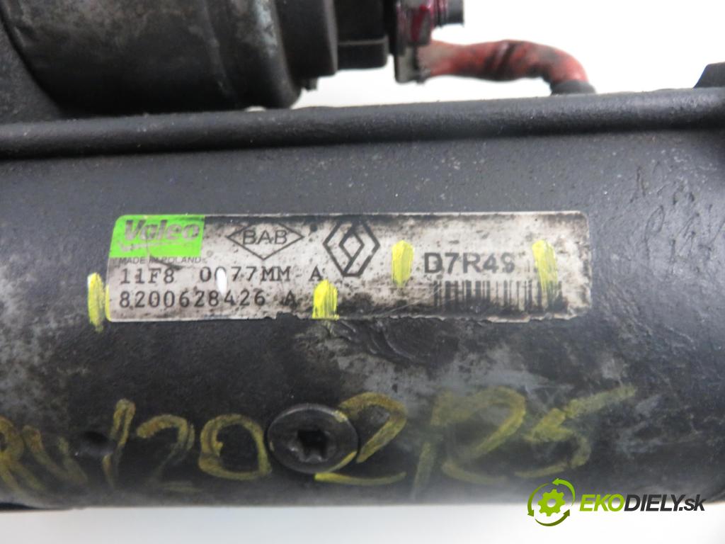 SUZUKI GRAND VITARA II (JT, TE, TD) SUV 2010 95,00 1.9 DDiS 129 - F9Q B 264 1870,00 Štartér 8200628426A ; D7R49 (Štartér)