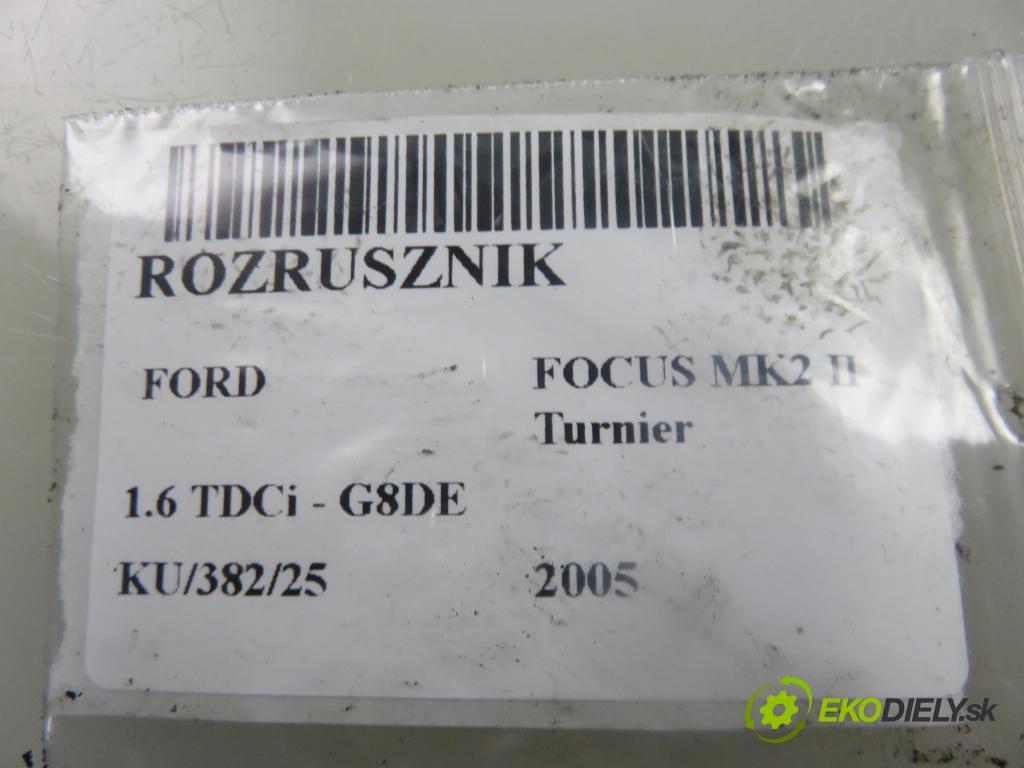 FORD FOCUS II Turnier (DA_, FFS, DS) KOMBI 2005 80,00 1.6 TDCi 109 - G8DE 1560,00 Štartér 3610023170 (Štartér)