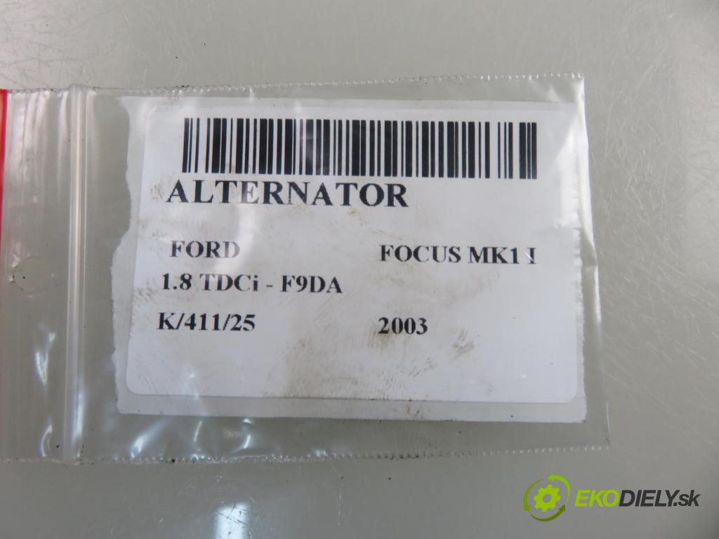 FORD FOCUS (DAW, DBW) HB 2003 85,00 1.8 TDCi - F9DA 1753,00 Alternátor MS1022118070 ; 1M5T10300VBQ (Alternátor)