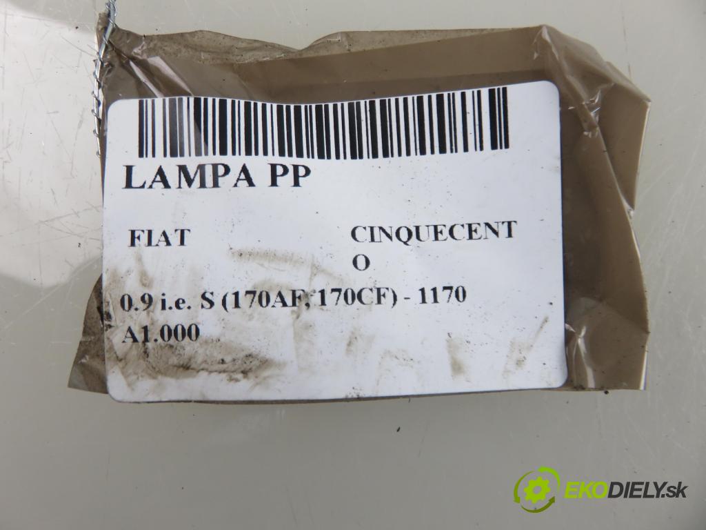 FIAT CINQUECENTO (170_) HB 1996 29,00 0.9 i.e. S (170AF, 170CF) - 1170 A1.000 899,00 Svetlo PP 