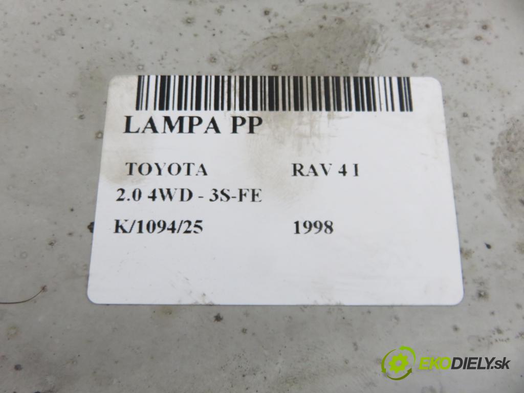 TOYOTA RAV 4 I (_A1_) SUV 1998 95,00 2.0 4WD - 3S-FE 1998,00 Svetlo PP 