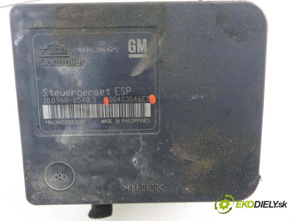 OPEL ASTRA H Kombi (A04) KOMBI 2006 110,00 1.9 CDTI - Z 19 DTH 1910,00 Pumpa ABS 13213610AL ; 00403046E0 (Pumpa ABS)