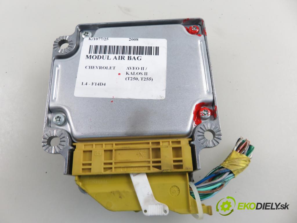 CHEVROLET AVEO / KALOS liftback (T250, T255) HB 2008 74,00 1.4 - 101  F14D4 1399,00 MODUL air BAG 98806963
