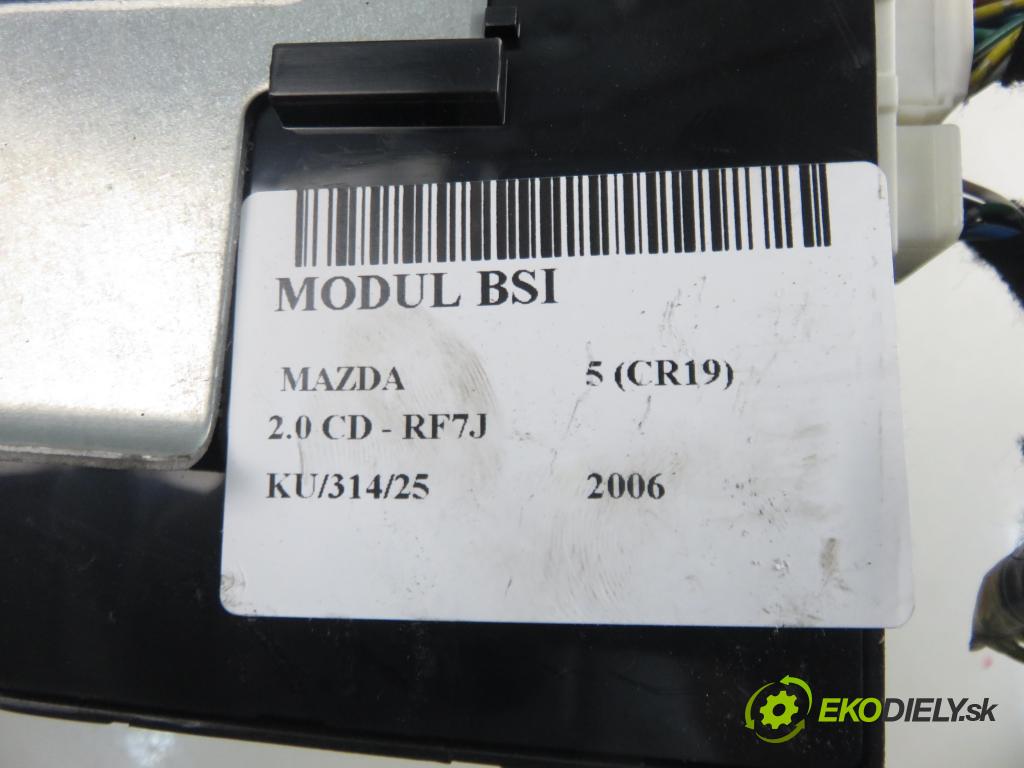 MAZDA 5 (CR19) VAN 2006 105,00 2.0 MZR-CD 143 - RF7J 1998,00 MODUL BSI CC2967560C