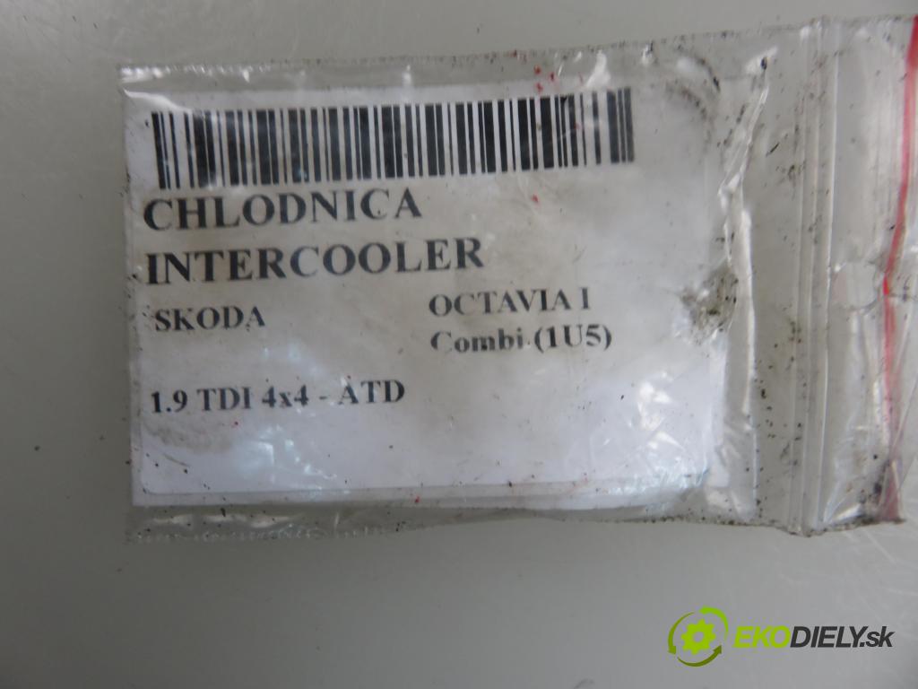 SKODA OCTAVIA I Combi (1U5) KOMBI 2004 74,00 1.9 TDI 4x4 - ATD 1896,00 chladič intercooler 1J0145803S