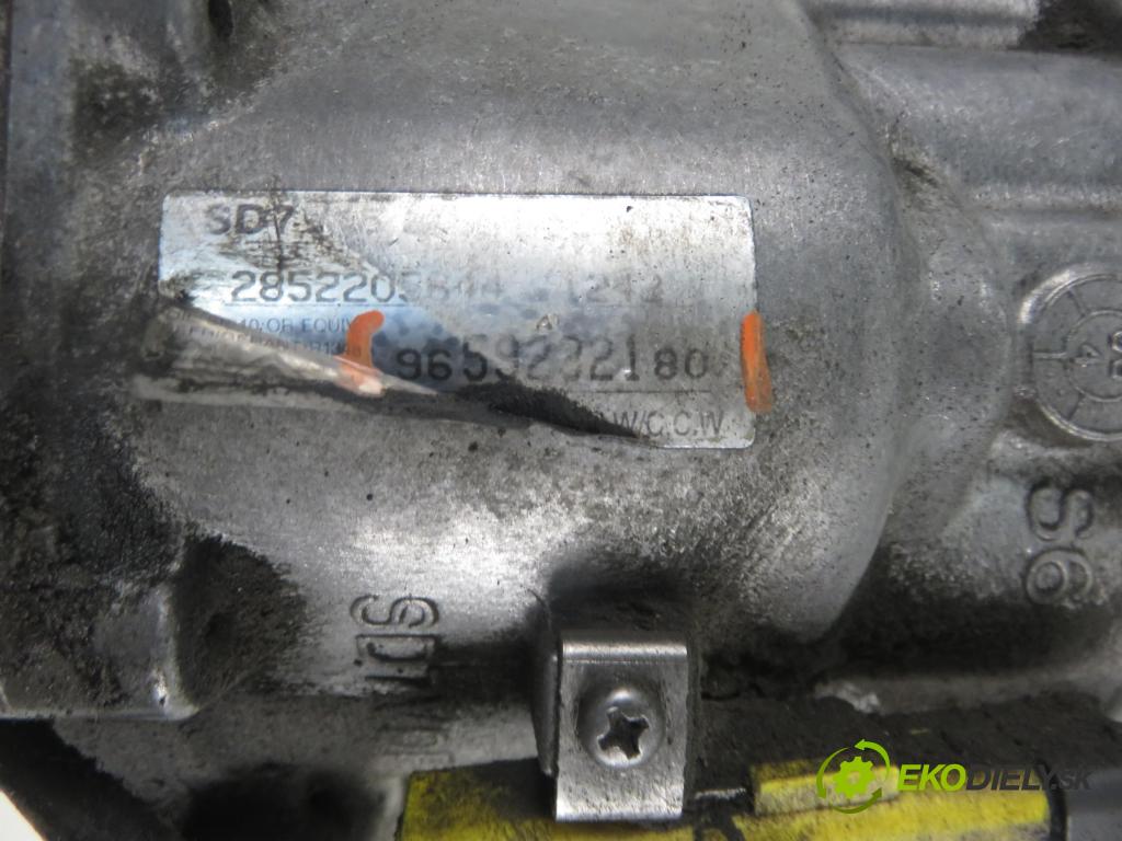 CITROEN BERLINGO / BERLINGO FIRST nadwozie wielkoprzestrzenne (MPV) KOMBIVAN 2006 66,00 1.6 HDI 90 - 9HX (DV6ATED4) 1560,00 KOMPRESOR: klimatizácie 9659232180 (Kompresor klimatizácie)