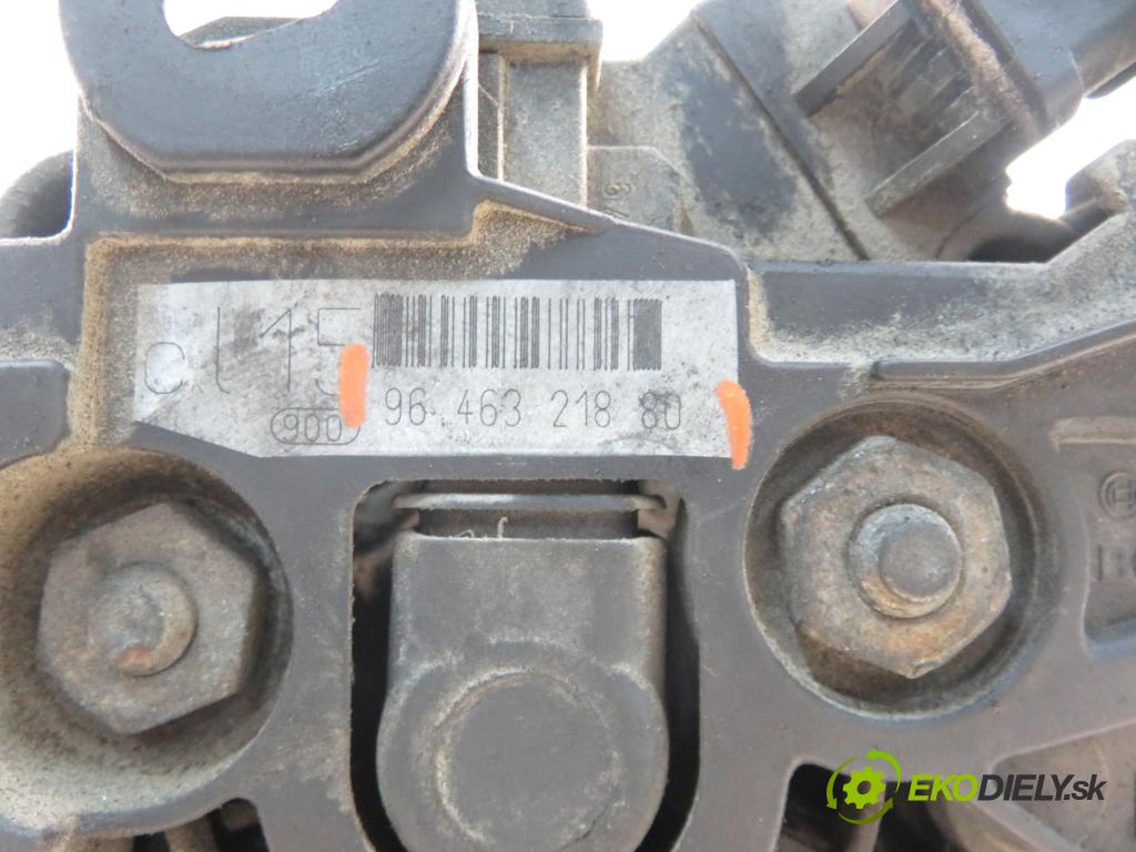 CITROEN BERLINGO / BERLINGO FIRST nadwozie wielkoprzestrzenne (MPV) KOMBIVAN 2006 66,00 1.6 HDI 90 - 9HX (DV6ATED4) 1560,00 Alternátor 9646321880 ; 0124525035 (Alternátor)