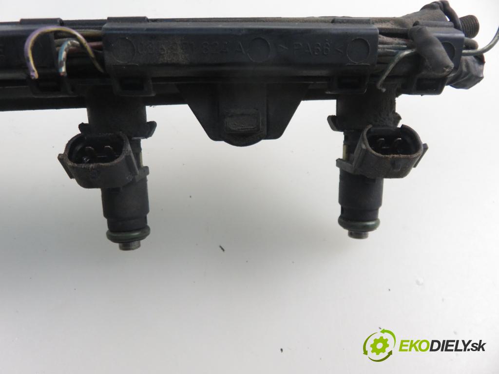 SKODA FABIA I Combi (6Y5) KOMBI 2007 59,00 1.4 16V - BUD 1390,00 Lišta vstrekovacia 036906031AG ; 036133319BT (Vstrekovacia lišta)