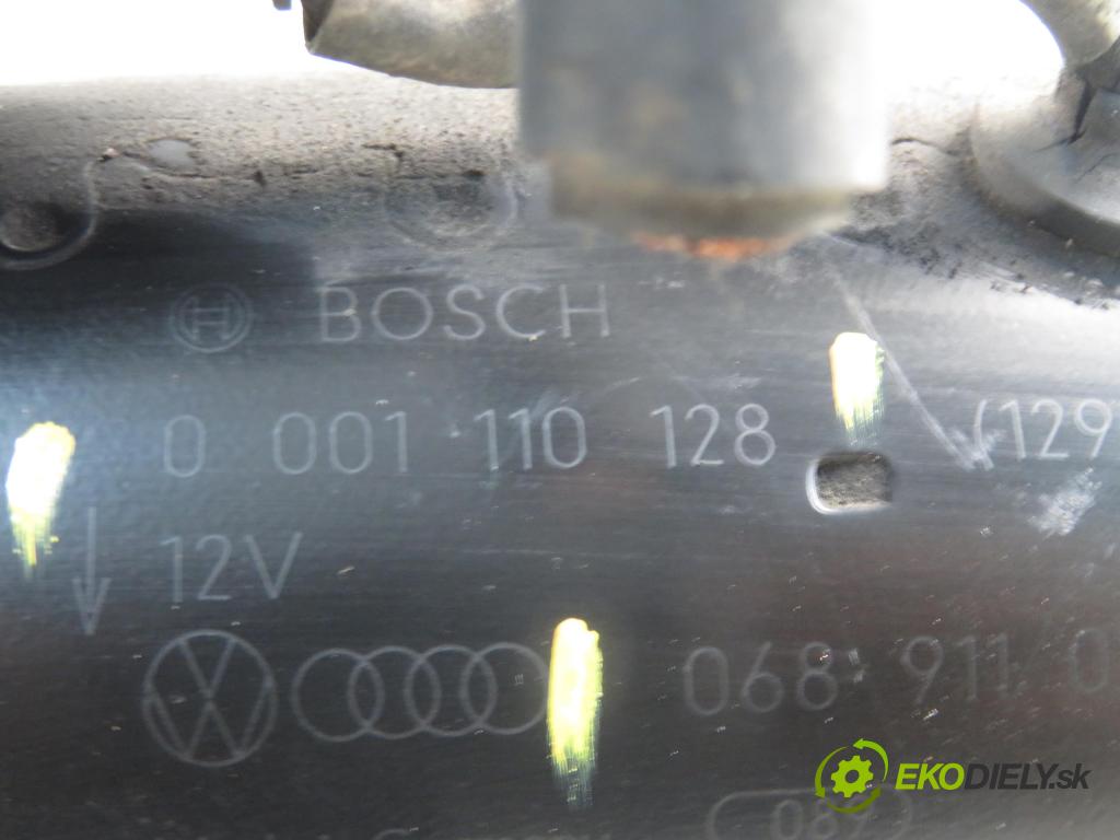 VW PASSAT B5 Variant (3B5) KOMBI 1998 81,00 1.9 TDI 110 - AFN 1896,00 Štartér 068911024G ; 0001110128 (Štartér)