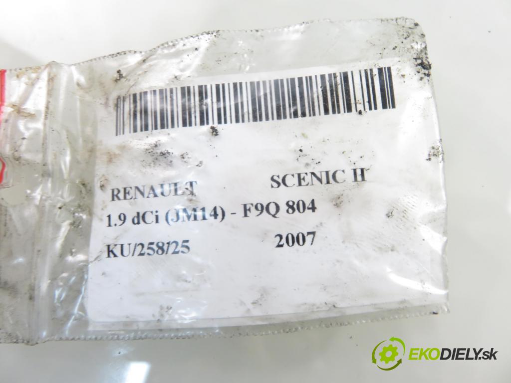 RENAULT SCENIC II (JM0/1_) MINIVAN 2007 0,00 1.9 dCi (JM14) - F9Q 804 1870,00 vstrekovač 8200389369 ; 0445110230 (Vstrekovač paliva)