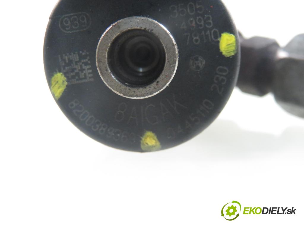 RENAULT SCENIC II (JM0/1_) MINIVAN 2007 0,00 1.9 dCi (JM14) - F9Q 804 1870,00 vstrekovač 8200389369 ; 0445110230 (Vstrekovač paliva)