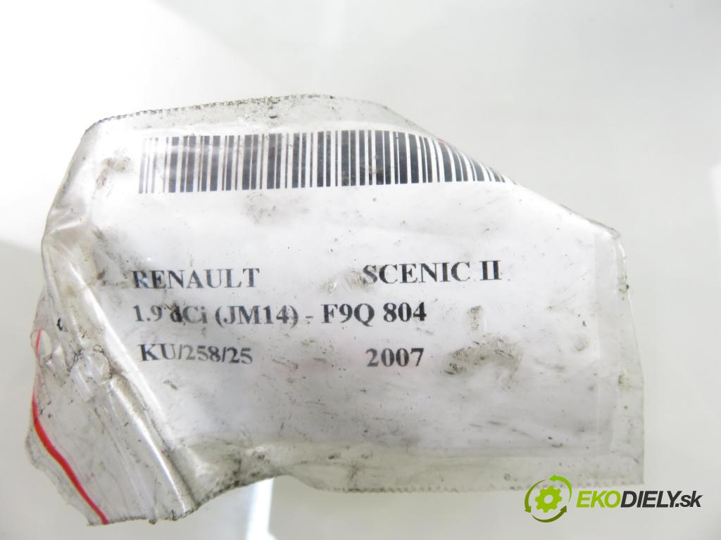 RENAULT SCENIC II (JM0/1_) MINIVAN 2007 0,00 1.9 dCi (JM14) - F9Q 804 1870,00 vstrekovač 8200389369 ; 0445110230 (Vstrekovač paliva)
