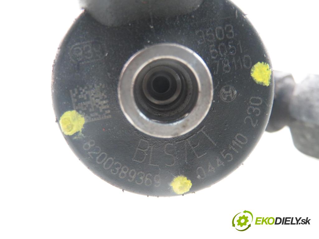 RENAULT SCENIC II (JM0/1_) MINIVAN 2007 0,00 1.9 dCi (JM14) - F9Q 804 1870,00 vstrekovač 8200389369 ; 0445110230 (Vstrekovač paliva)