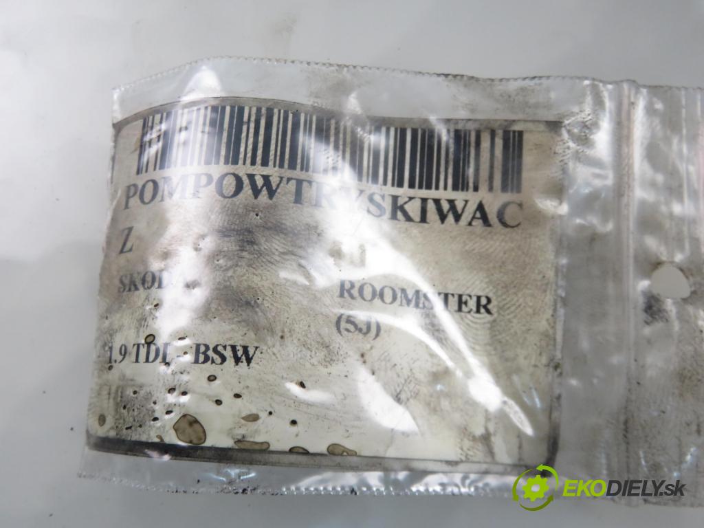 SKODA ROOMSTER (5J) KOMBIVAN 2007 77,00 1.9 TDI - BSW 1896,00 Vstrekovač 038130073AG (Vstrekovač paliva)