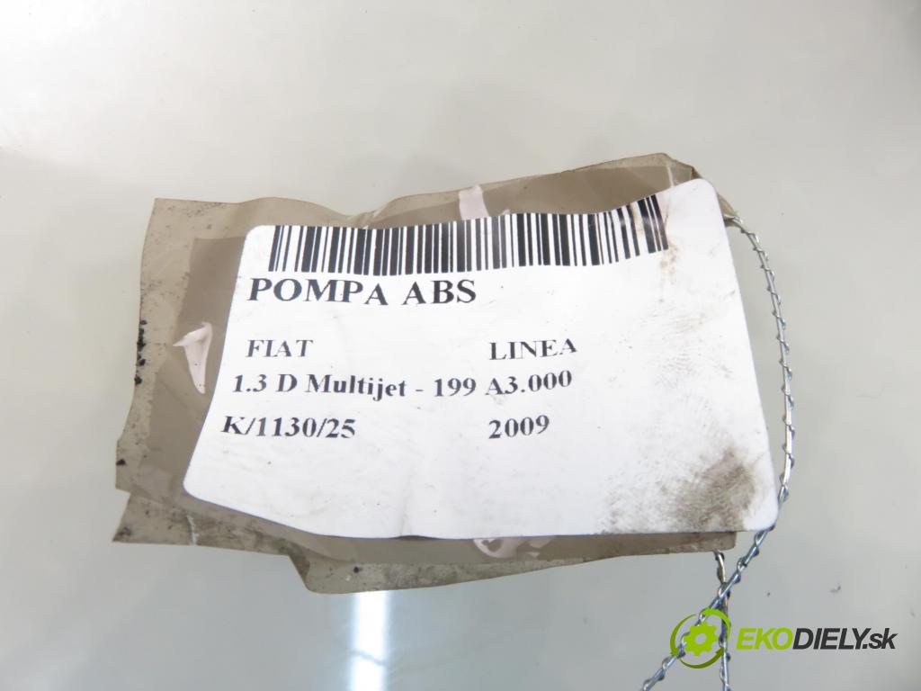 FIAT LINEA (323_) SEDAN 2009 66,00 1.3 D Multijet 90 1248,00 Pumpa ABS 0265800661 ; 0265231995 (Pumpa ABS)