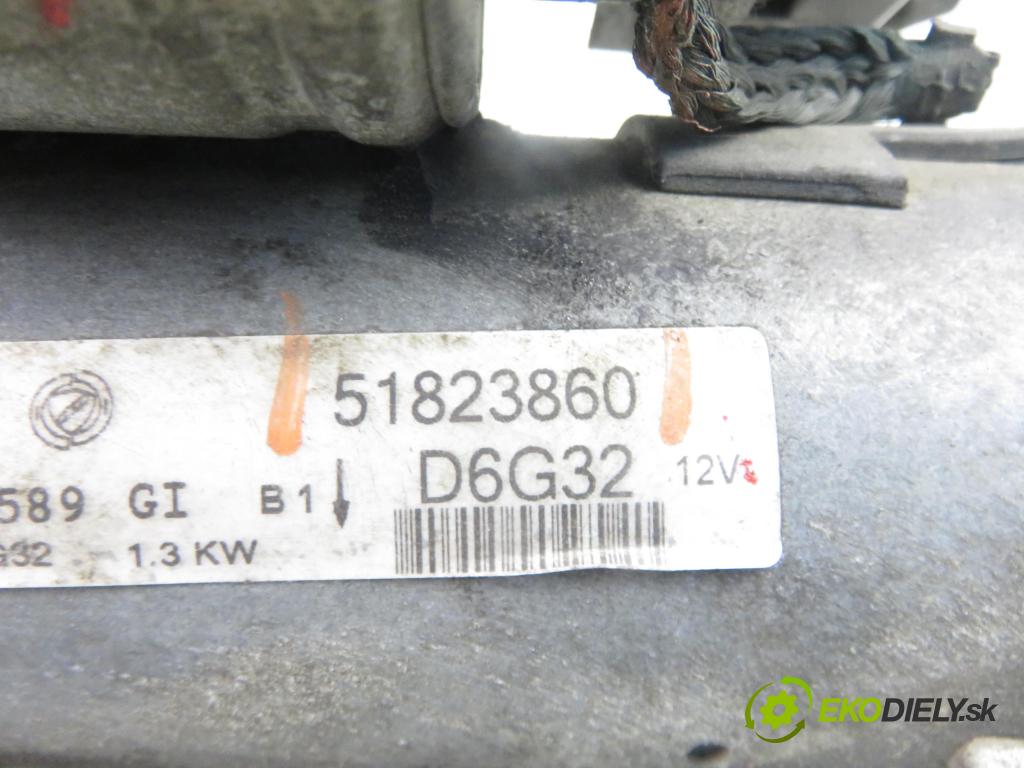 FIAT LINEA (323_) SEDAN 2009 66,00 1.3 D Multijet 90 1248,00 Štartér 51823860 (Štartér)