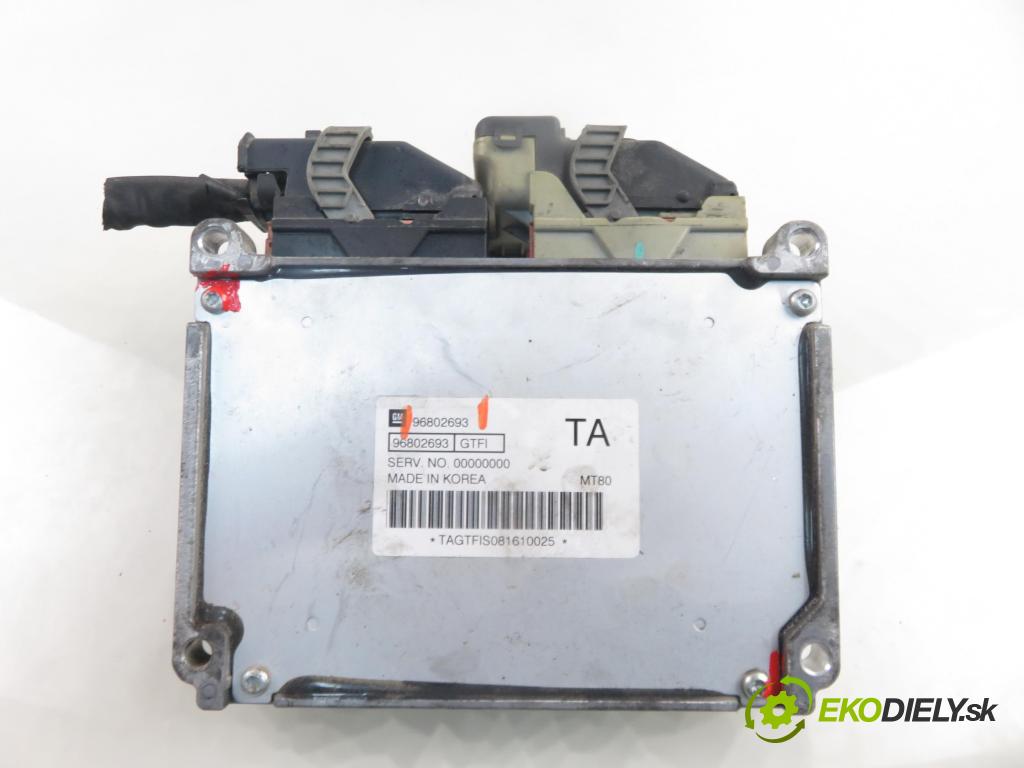 CHEVROLET AVEO / KALOS liftback (T250, T255) HB 2008 74,00 1.4 - 101 F14D4 1399,00 Riadiaca jednotka Motor 96802693