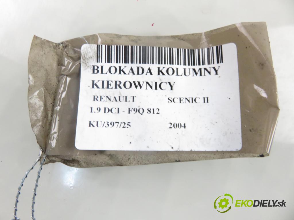 RENAULT SCENIC II (JM0/1_) MINIVAN 2004 88,00 1.9 DCI - F9Q 812 1870,00 blokáda tyče volantu 8200033233