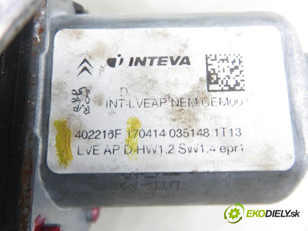 CITROEN C3 II (SC_) HB 2012 50,00 1.0 VTi 68 - ZMZ (EB0) 999,00 mechanismus oken PPE 402216F