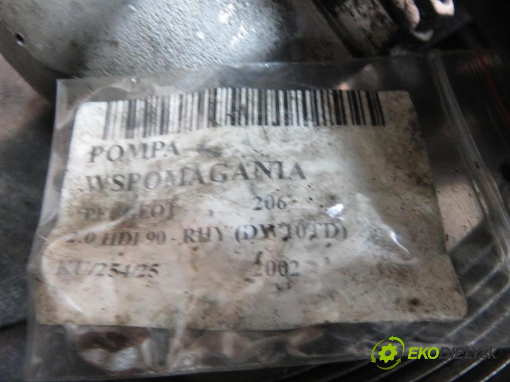 PEUGEOT 206 liftback (2A/C) HB 2002 66,00 2.0 HDI 90 - RHY 1997,00 Pumpa servočerpadlo 26079835QM ; 9639726780 (Servočerpadlo)