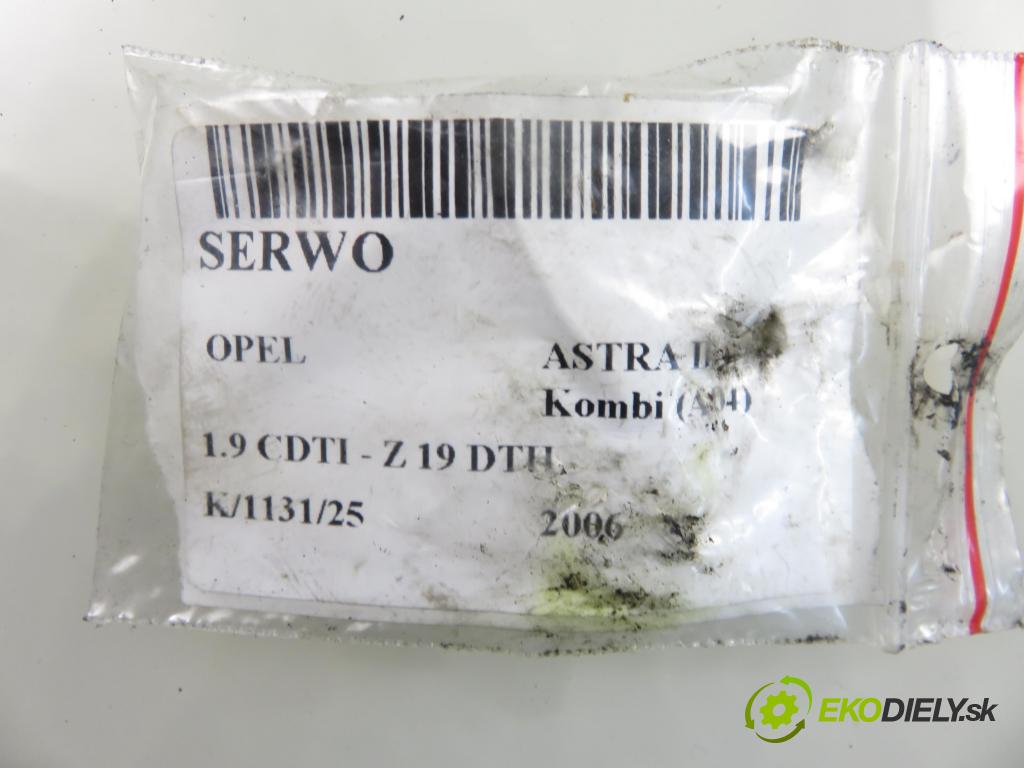 OPEL ASTRA H Kombi (A04) KOMBI 2006 110,00 1.9 CDTI - Z 19 DTH 1910,00 posilovač 13142362UB ; 03786478024 (Servočerpadlo)