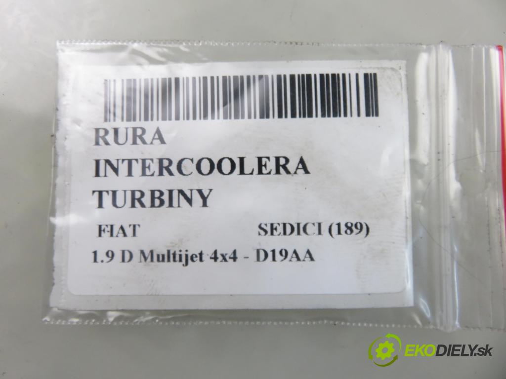 FIAT SEDICI (189_) CROSSOVER 2006 88,00 1.9 D Multijet 120 4x4 - D19AA 1910,00 Rúra intercoolera turba 1366079J50