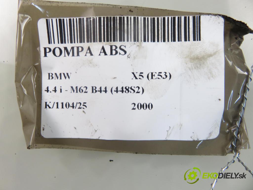 BMW X5 (E53) SUV 2000 210,00 4.4 i - M62 B44 (448S2) 4398,00 Pumpa ABS 0265950004 (Pumpa ABS)